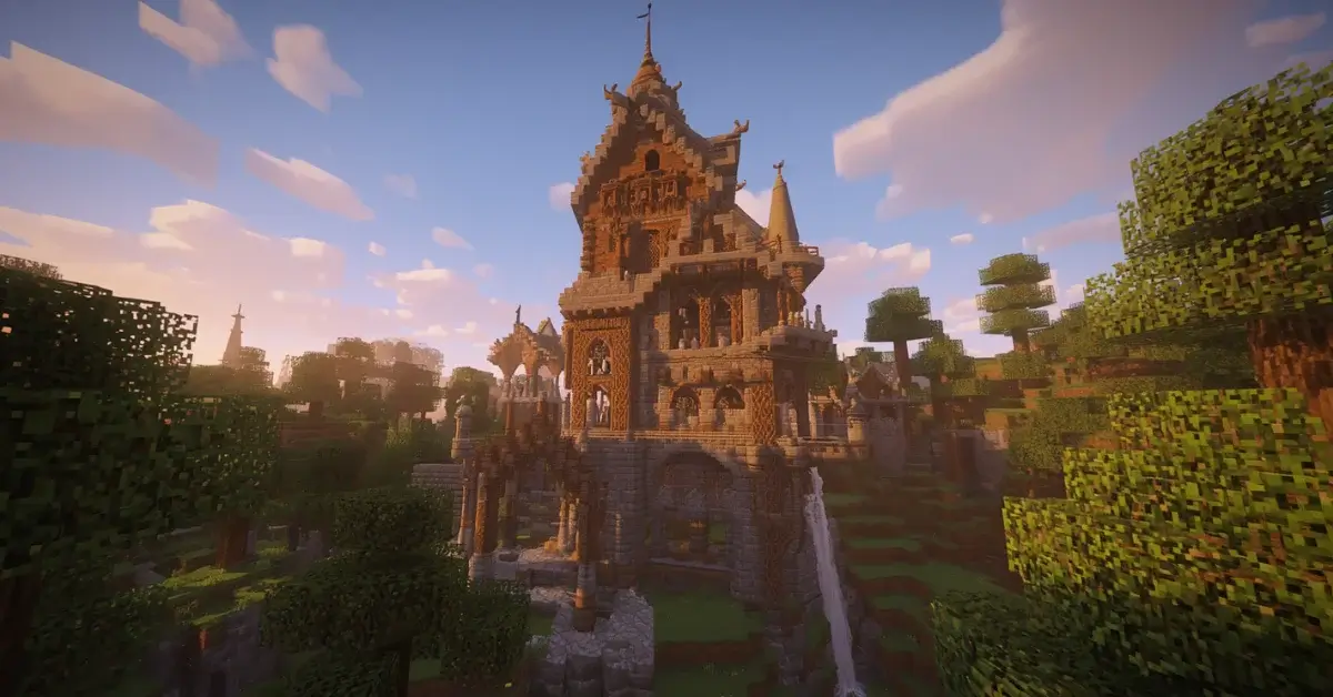 Minecraft Wizard Tower Build Guide – Fantasy Spire Design Minecraft circle generator