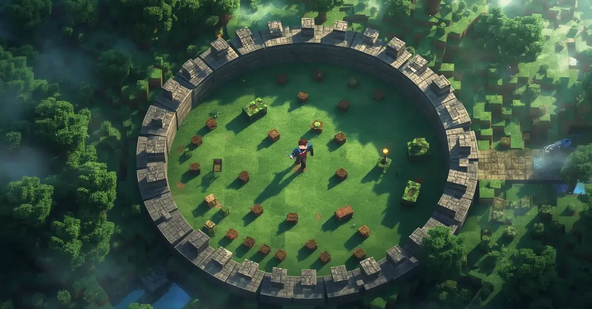 How Many Blocks for a Minecraft Circle in minecraft circle generator